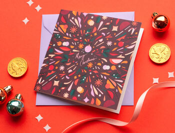 Merry Christmas Confetti Card, 5 of 6