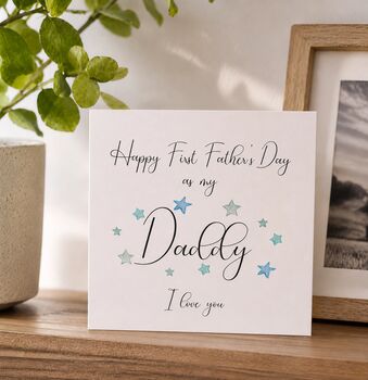 First Father’s Day Gift Set For New Daddy From Baby, 3 of 12