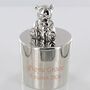 Personalised Teddy Bear Trinket Christening Baby Gift, thumbnail 5 of 10
