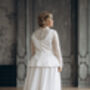 Floor Length Bridal Skirt With Pockets – Crepe, Satin Or Chiffon, thumbnail 11 of 12