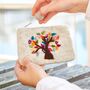 Felt Tree Of Life Pouch, thumbnail 4 of 5