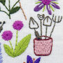 How Does Your Garden Grow Hand Embroidery Kit, thumbnail 6 of 12