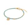 Water Blue Beaded Bracelet, thumbnail 4 of 6
