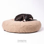 Charley Chau Round Dog Bed Mattress In Weave Ii, thumbnail 2 of 8