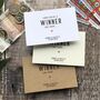 'Winner' Scratch Card Holders Wedding Favours X 10, thumbnail 1 of 3