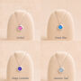 Stainless Steel Crushed Opal Living Locket, thumbnail 3 of 5