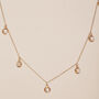 Pearl Polka Dot Necklace, thumbnail 5 of 6