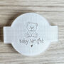 Personalised Teddy Bear Baby Name Embosser, thumbnail 1 of 4