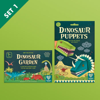 Create Your Own Dinosaur Puppets Kit, 6 of 9