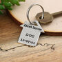Housewarming Gift Personalised First Home House Keyring, thumbnail 1 of 10