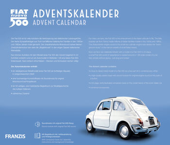 Fiat 500 Advent Calendar, 3 of 8