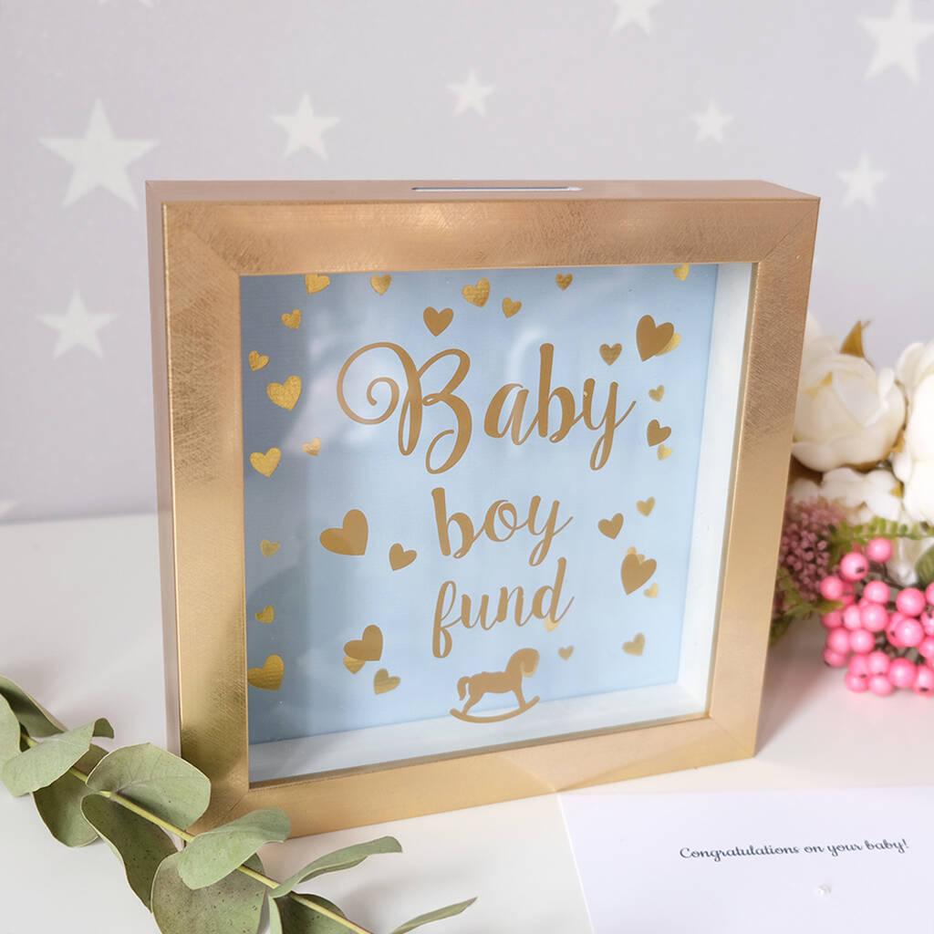 Bright Fund Box For Baby Boy By D Caro