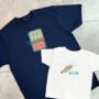 Personalised Daddy And Me Sardine T Shirts, thumbnail 2 of 3