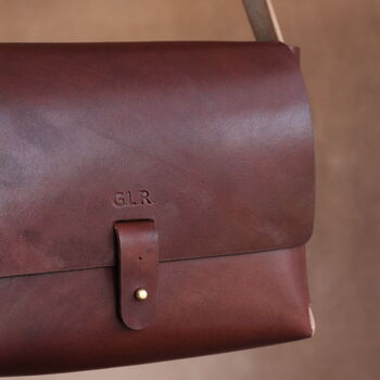 Handmade Leather 'Rowan' Handbag / Crossbody Bag, 8 of 8