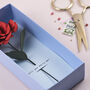 Will You Marry Me Paper Rose Keepsake Card, thumbnail 3 of 5