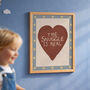 The Snuggle Is Real Nursery Print, thumbnail 1 of 12