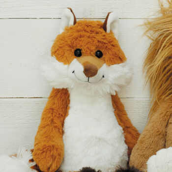 Foxy Dave And Mini Foxy Dave Soft Toy Set, Gift Wrapped, 5 of 8