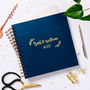 Personalised Gold Foil Ringbound Wedding Planner, thumbnail 2 of 4
