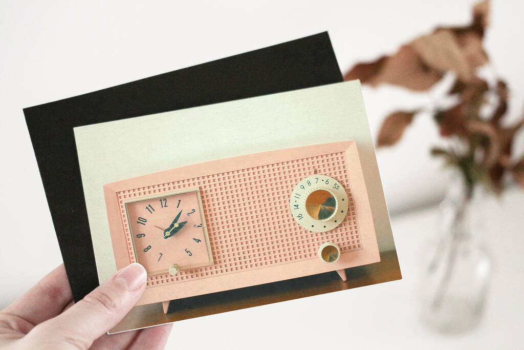 Set Of Four Music Postcards. Easy Listening By Cassia Beck Art