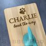 Personalised Dog Lead Hanger. Lead The Way, thumbnail 4 of 7