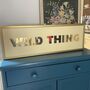'Wild Thing' Hidden Leaves Lightbox Sign, thumbnail 4 of 8