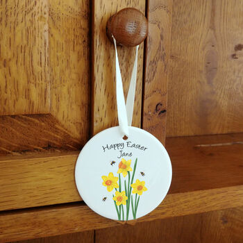 Personalised Daffodil Easter Decoration, 5 of 6
