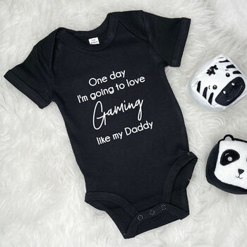 One Day I'm Going To Love… Personalised Babygrow, 6 of 9