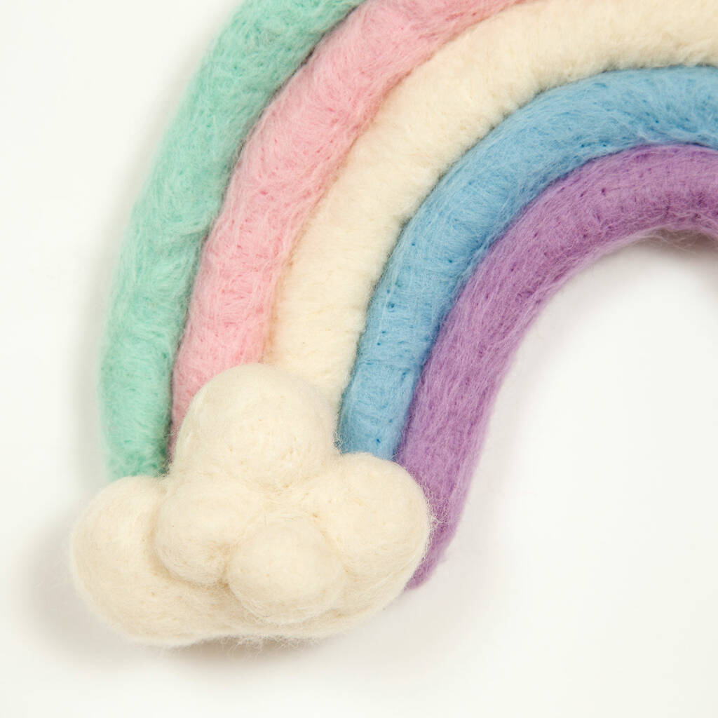 Rainbow Needle Felting Kit By Wool Couture