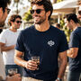 Organic Cotton Padel Logo T Shirt For Men Can Be Personalised, thumbnail 1 of 4