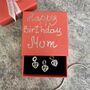 40th Birthday Charm Personalised Silver Gift For Her, thumbnail 7 of 8