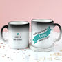 Personalised 'Auntie To Be' Secret Colour Changing Mug, thumbnail 2 of 9