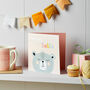 Personalised Little Bear Congratulations New Baby Card, thumbnail 1 of 3