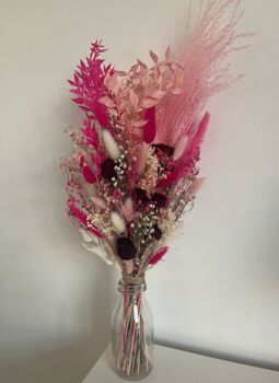 Pink Dried Flower Bouquet, 9 of 10