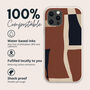 Abstract Collage Eco Friendly, Biodegradable Phone Case, thumbnail 2 of 8