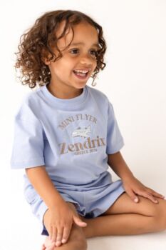 Mini Flyer/ First Time Flyer Personalised Embroidered Holiday Airport T Shirt, 2 of 6