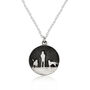 Two Dogs Beneath The Nights Sky Dog Lovers Necklace, thumbnail 4 of 5