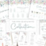 Pink And Blue Personalised Wedding Invites, thumbnail 6 of 6