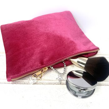 Gecko Velvet Make Up Bag, 5 of 7