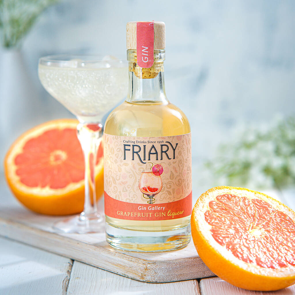 Grapefruit Gin Liqueur By Still Sisters & Friary Drinks