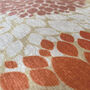 Cushion Cover With Orange Leaf Design, thumbnail 2 of 5