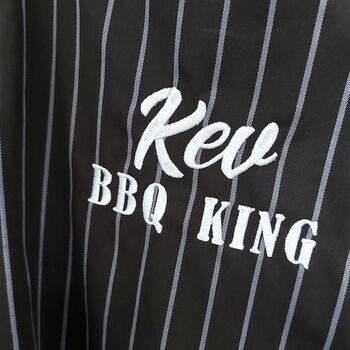 Personalised BBQ King Apron, 2 of 3