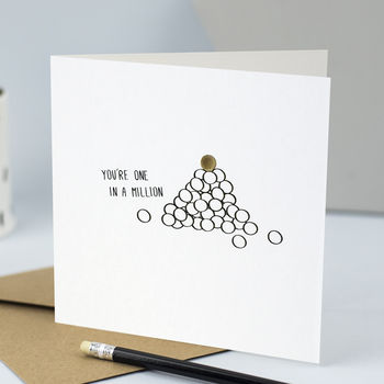 You're One In A Million, Card For Someone Special, 2 of 3