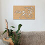 Flame Stallion Wooden Wall Art Equestrian Decor, thumbnail 7 of 8