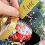 Christmas Bauble With Truffles And 'Eat Me' Gold Tag, thumbnail 4 of 6