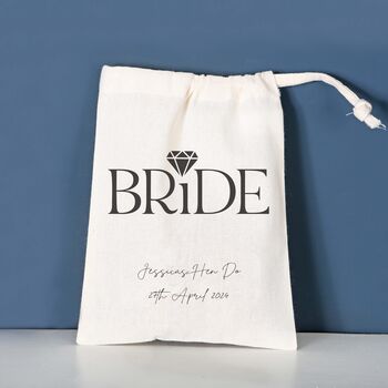Personalised 'I Do Crew' Hen Night Favour Bags, 2 of 2