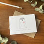 Penguin Happy Father's Day Card, thumbnail 4 of 6