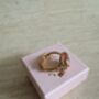 Antique Multicoloured Meenakari Gold Ring, thumbnail 3 of 6