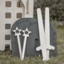 Eco Friendly Kids Chalkboard Sword And Shield, thumbnail 1 of 3