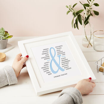 Personalised Perfect Together Print, 3 of 7
