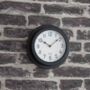Outdoor Steel Tenby Wall Clock, thumbnail 1 of 2